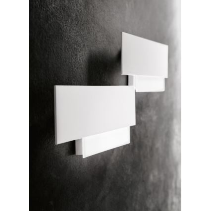 Gea Luce DOHA A G B - LED Zidna lampa DOHA LED/25W/230V 70 cm bela