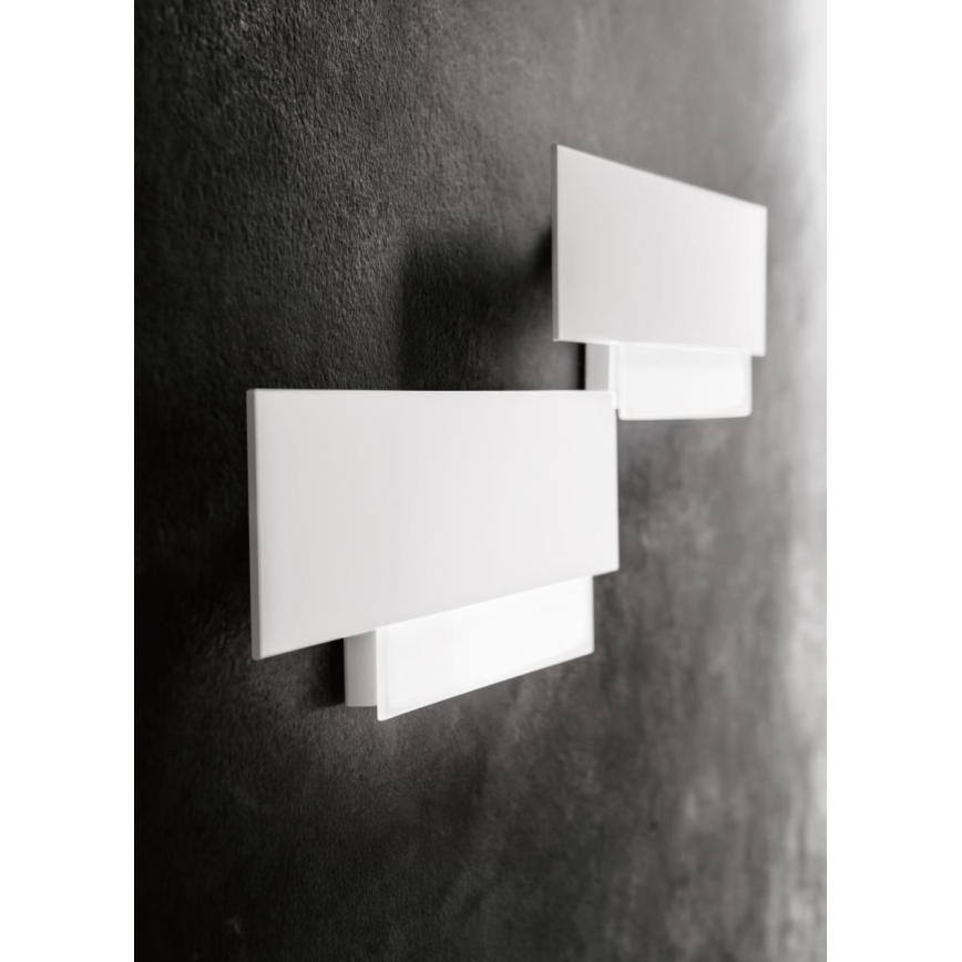 Gea Luce DOHA A G B - LED Zidna lampa DOHA LED/25W/230V 70 cm bela