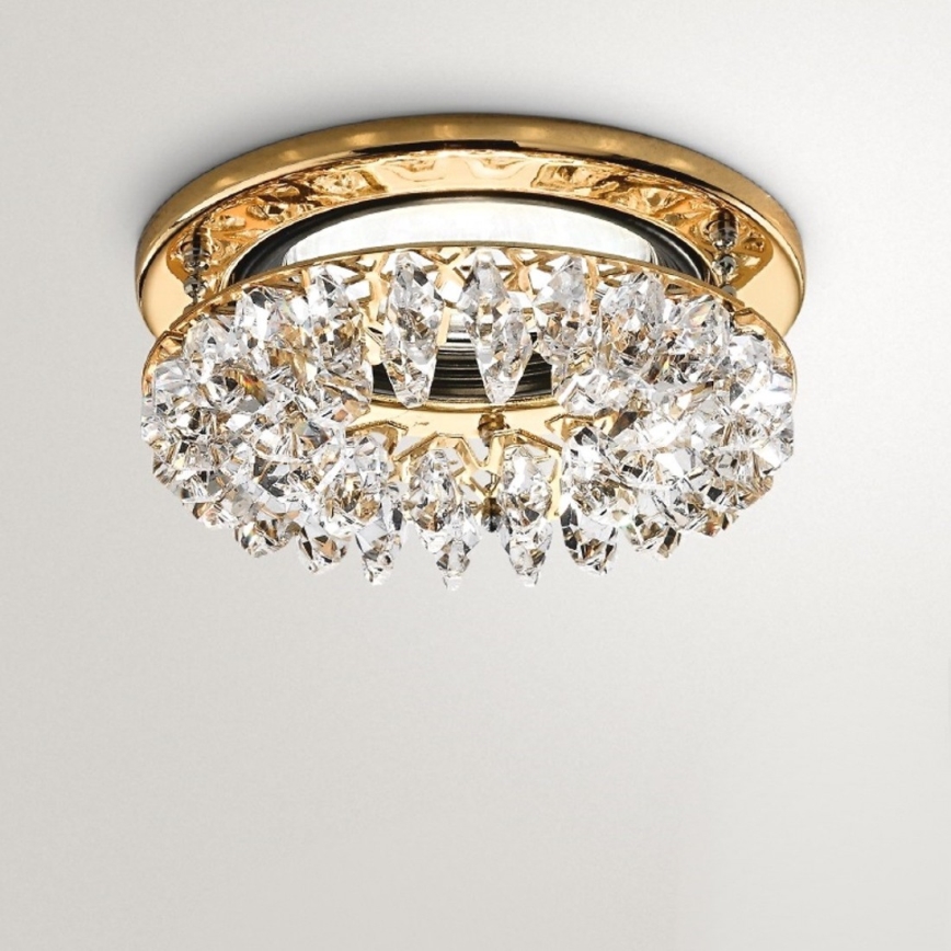 Gea Luce GFA100 - Ugradbena lampa 1xGU10/6,5W/230V zlatna