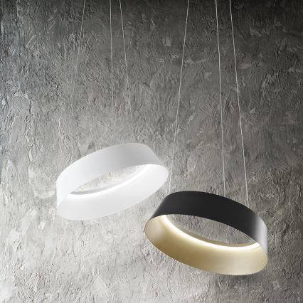 Gea Luce JULIETTE S B - LED Prigušivi luster na sajli JULIETTE LED/50W/230V bela