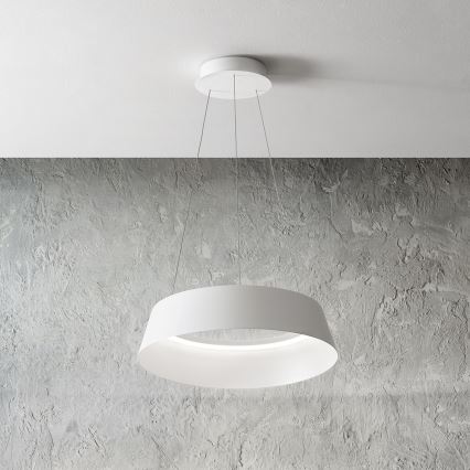 Gea Luce JULIETTE S B - LED Prigušivi luster na sajli JULIETTE LED/50W/230V bela