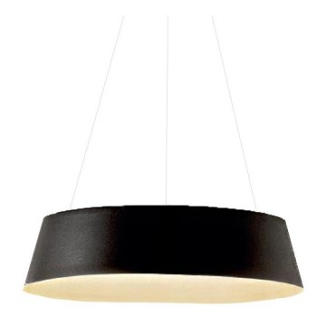 Gea Luce JULIETTE S N - LED Prigušivi luster na sajli JULIETTE LED/50W/230V crno/zlatna