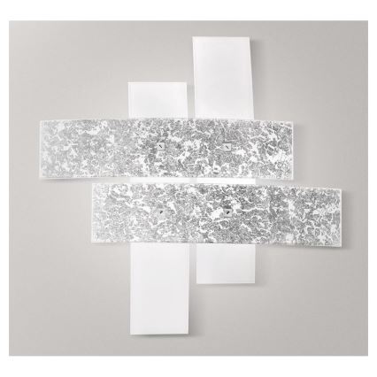 Gea Luce LARA P G arg - Plafonjera LARA 4xE27/52W/230V 91 cm srebrno