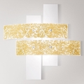 Gea Luce LARA P G oro - Plafonjera LARA 4xE27/52W/230V 91 cm zlatna
