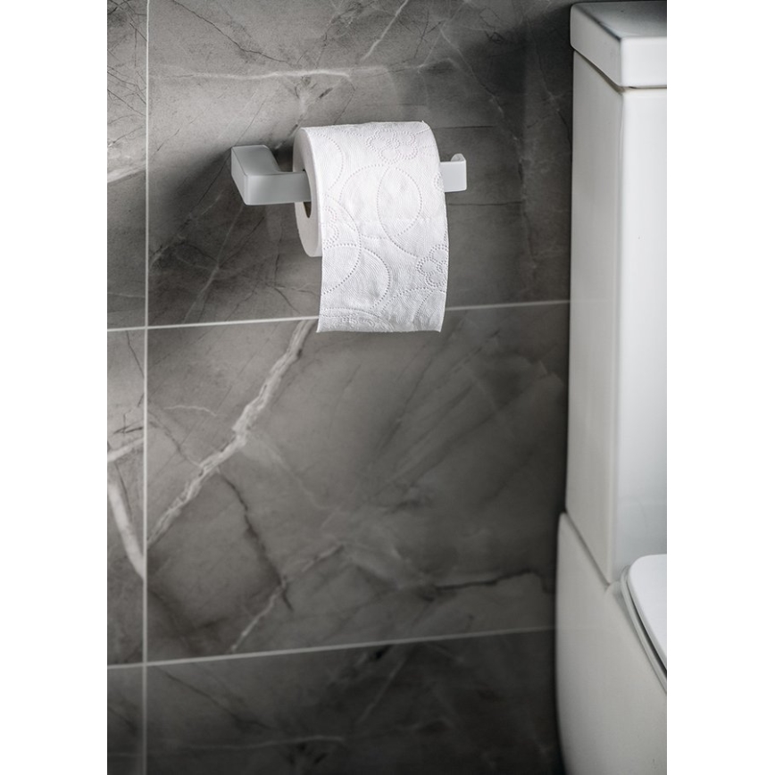 Gedy - Držač toalet papira PIRENEI mat bela