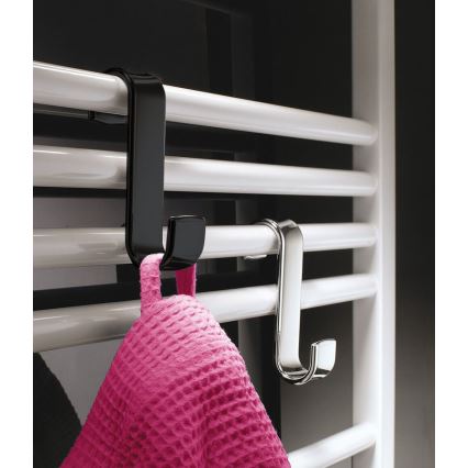 Gedy - Kuka za radijator crna/termoplast