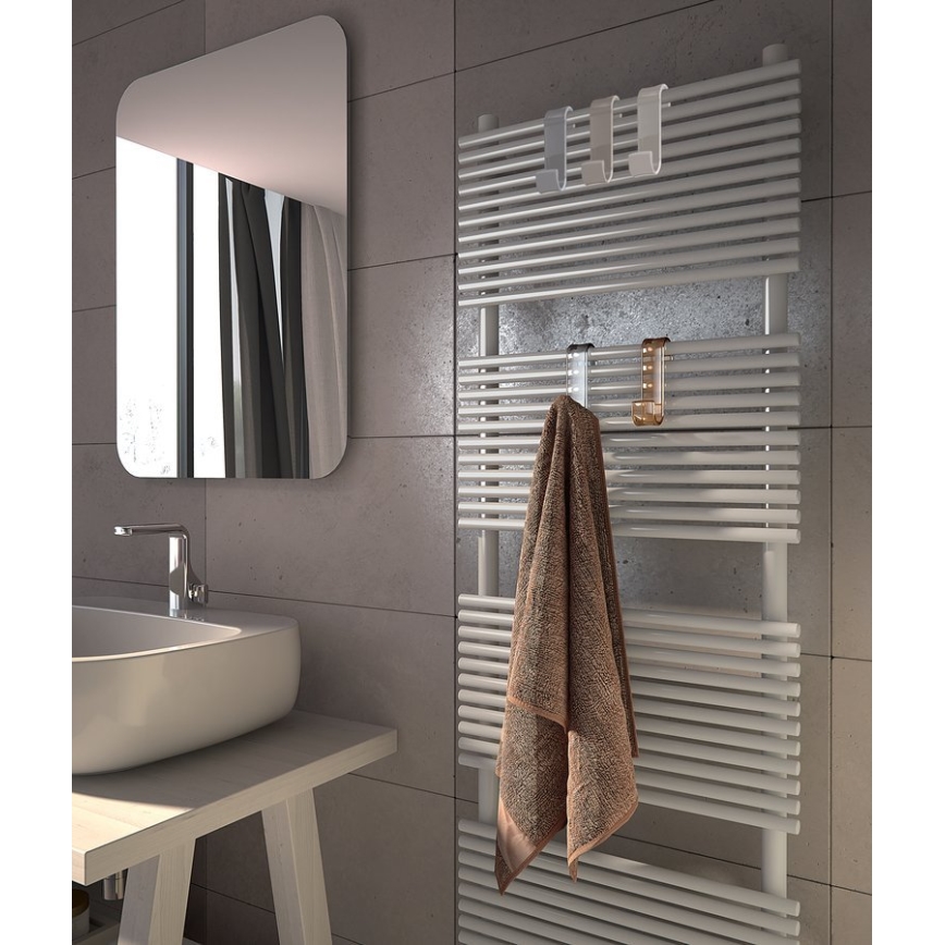Gedy - Kuka za radijator prozirna/termoplastika