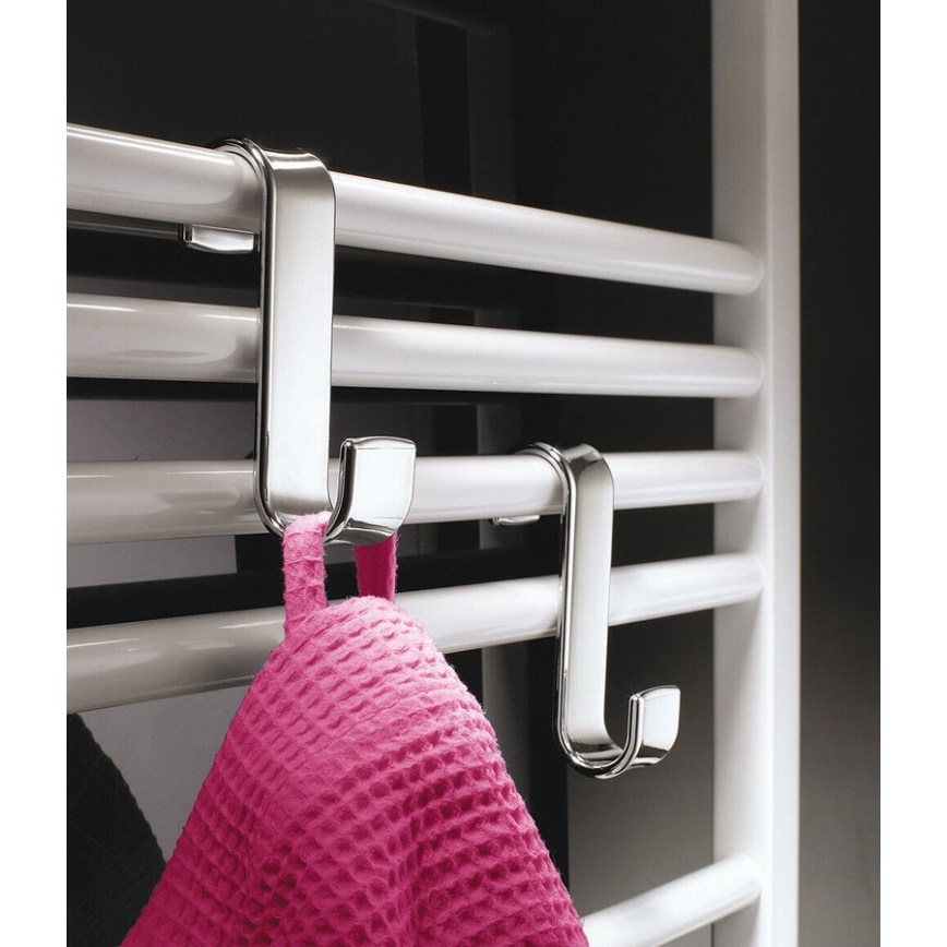 Gedy - Kuka za radijator sjajni krom/termoplastika