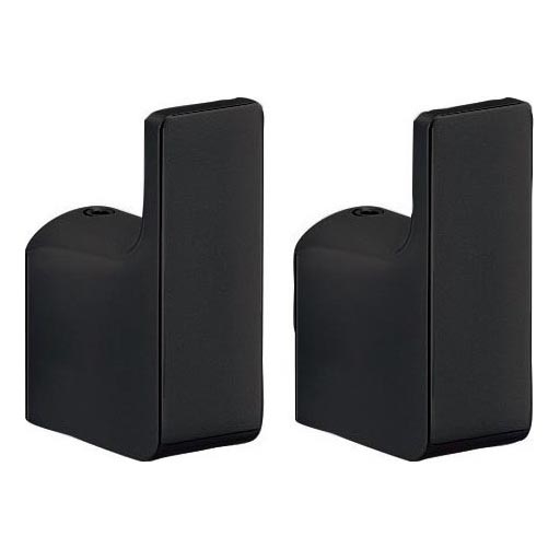 Gedy - Set 2x Zidna kuka PIRENEI matirana crno