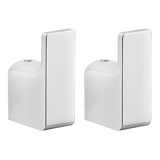 Gedy - Set 2x Zidna kuka PIRENEI sjajni krom