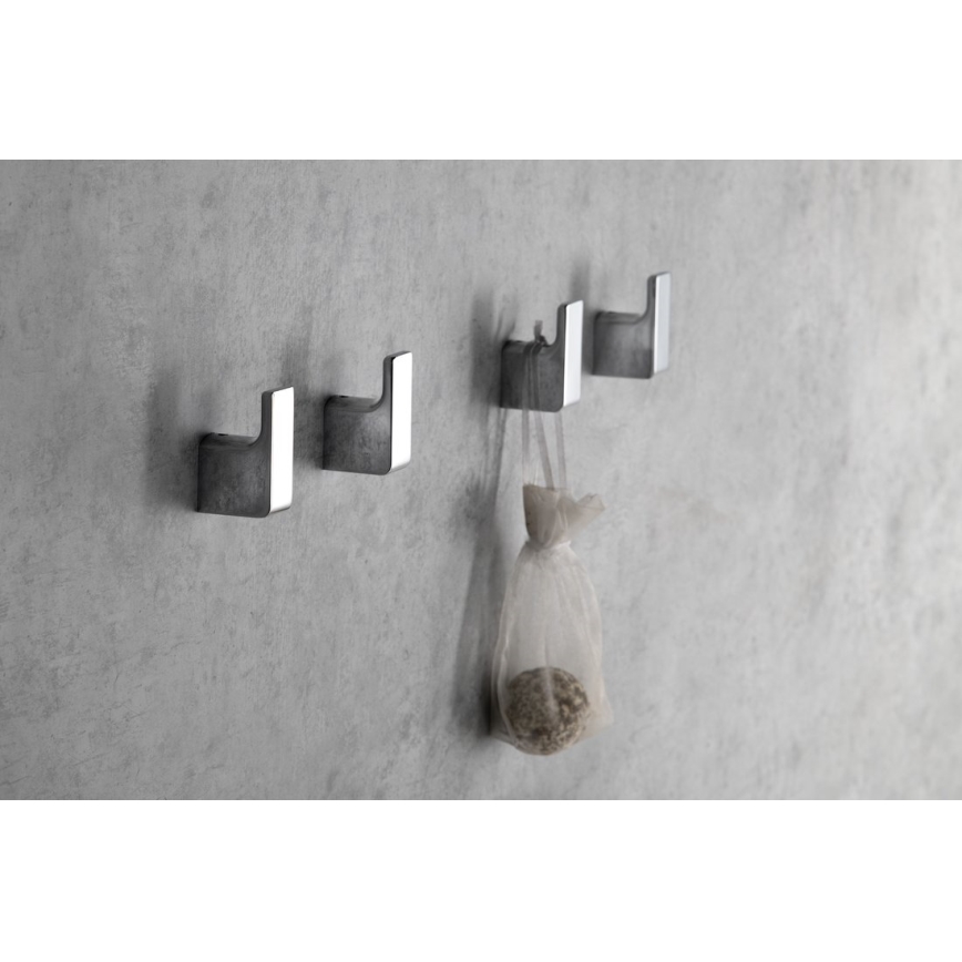Gedy - Set 2x Zidna kuka PIRENEI sjajni krom