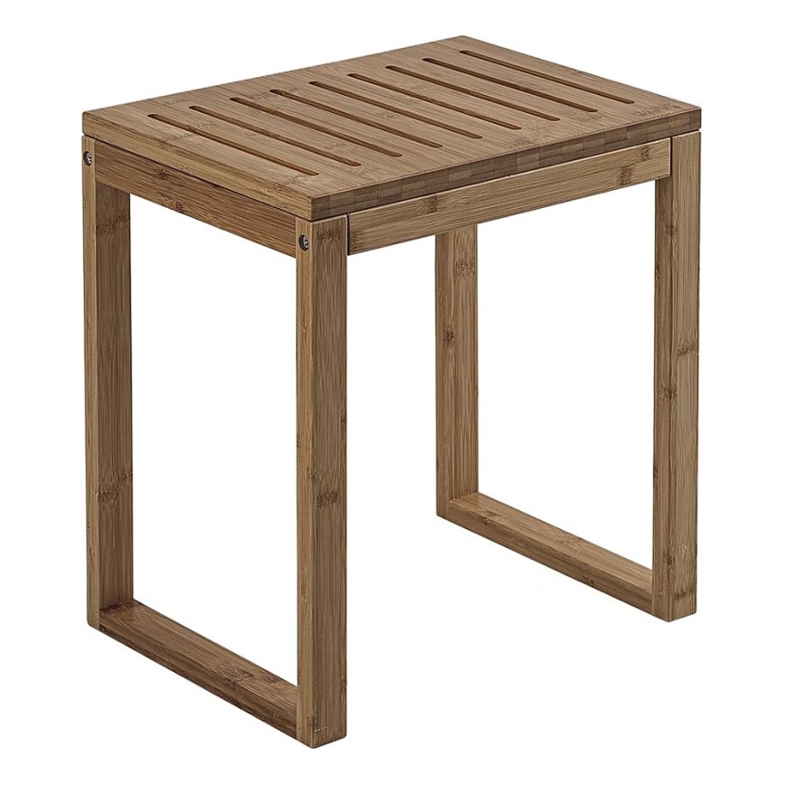Gedy - Stolica za kupatilo HIMALAYA 39,5x44,3 cm bambus