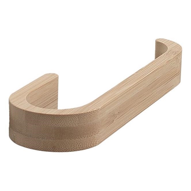 Gedy - Zidni držač za peškire HIMALAYA 6,7x21 cm bambus