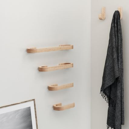 Gedy - Zidni držač za peškire HIMALAYA 7x40 cm bambus/smeđa