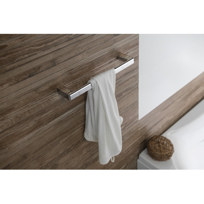 Gedy - Zidni držač za peškire PIRENEI 6,6x35 cm sjajni hrom