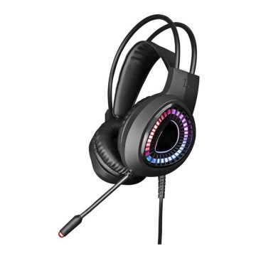 Gejmerske LED RGB slušalice VARR sa 7.1 mikrofonom