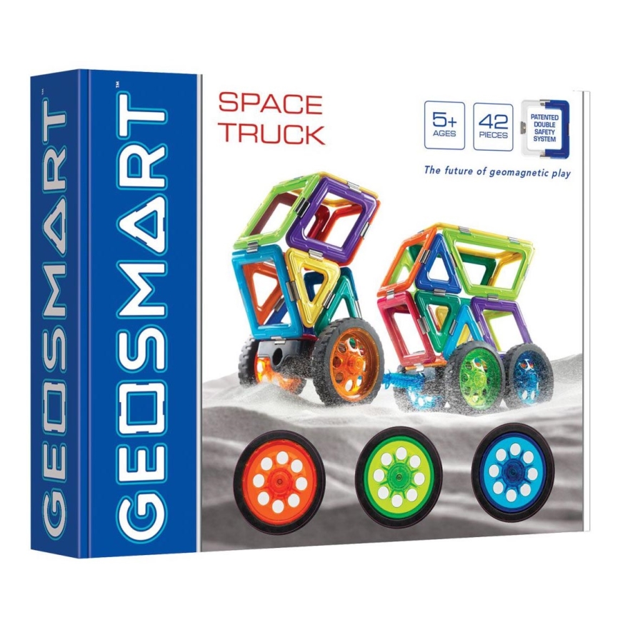 GeoSmart - Magnetski građevinski set Space Truck 42 kom