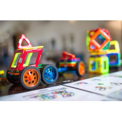 GeoSmart - Magnetski građevinski set Space Truck 42 kom