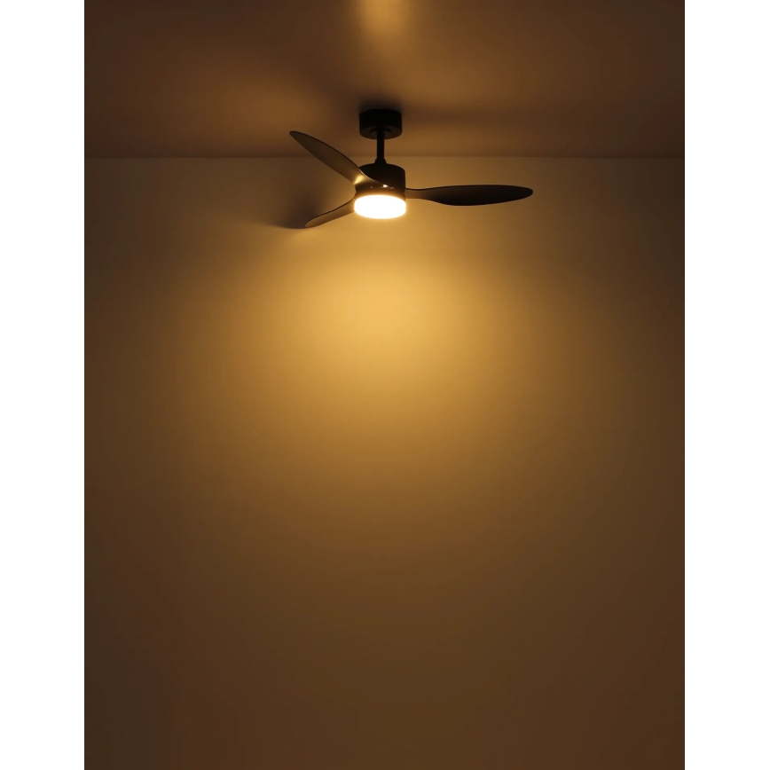Globo - LED Prigušivi plafonski ventilator LED/20W/230V 2700-6500K + Daljinski upravljač