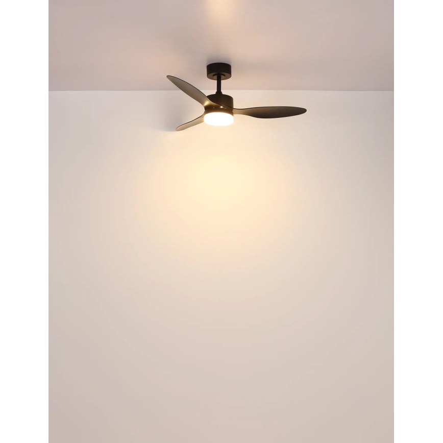Globo - LED Prigušivi plafonski ventilator LED/20W/230V 2700-6500K + Daljinski upravljač