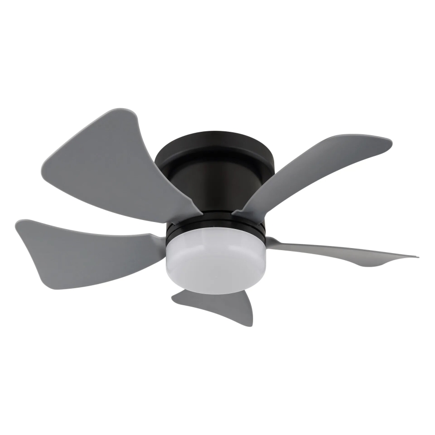 Globo - LED Prigušivi plafonski ventilator LED/10W/230V 3000-6500K sivo + Daljinski upravljač