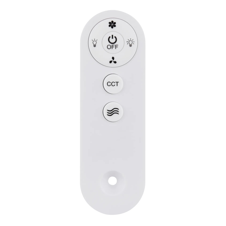 Globo - LED Prigušivi plafonski ventilator LED/10W/230V 3000-6500K bela + Daljinski upravljač