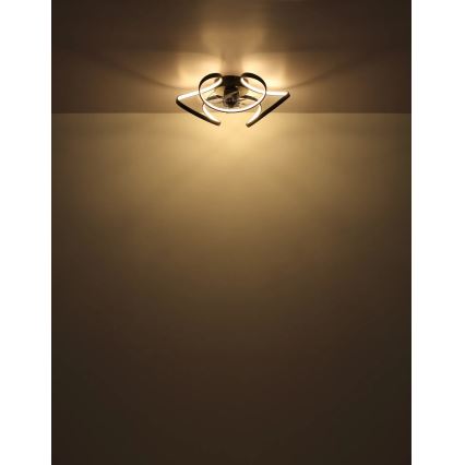 Globo - LED Prigušivi plafonski ventilator LED/40W/230V 3000-6000K + Daljinski upravljač