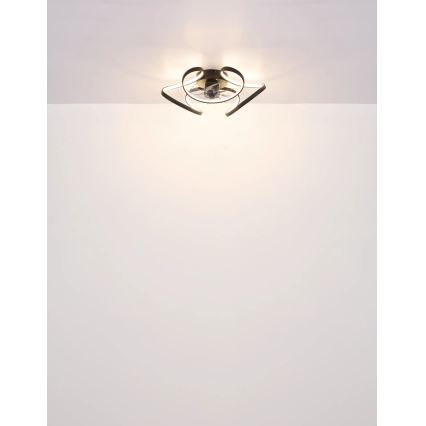 Globo - LED Prigušivi plafonski ventilator LED/40W/230V 3000-6000K + Daljinski upravljač