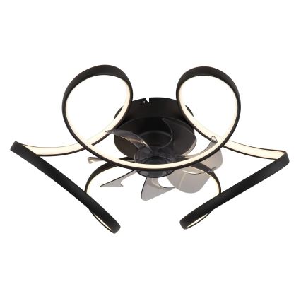 Globo - LED Prigušivi plafonski ventilator LED/40W/230V 3000-6000K + Daljinski upravljač