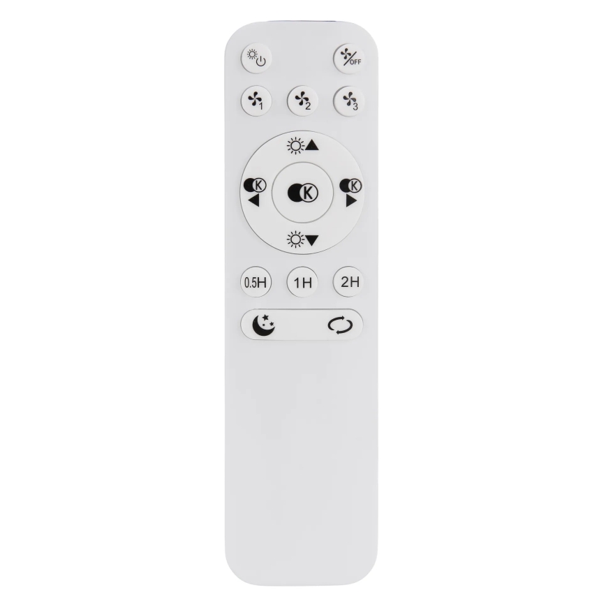 Globo - LED Prigušivi plafonski ventilator LED/40W/230V 3000-6000K + Daljinski upravljač