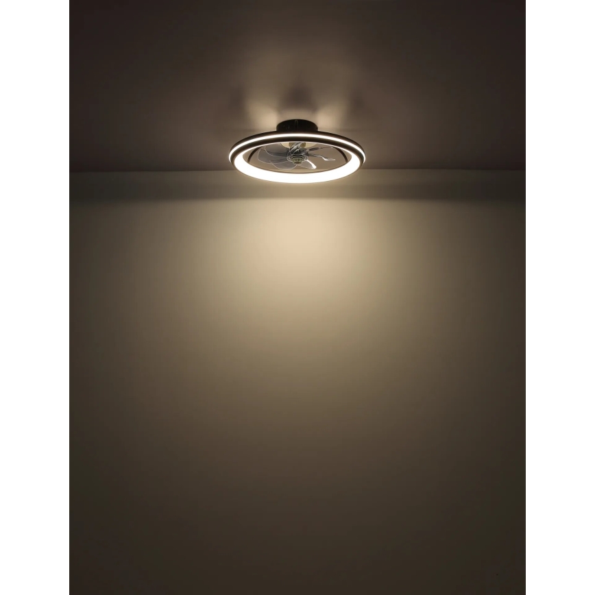 Globo - LED Prigušivi plafonski ventilator LED/40W/230V 3000-6500K + Daljinski upravljač