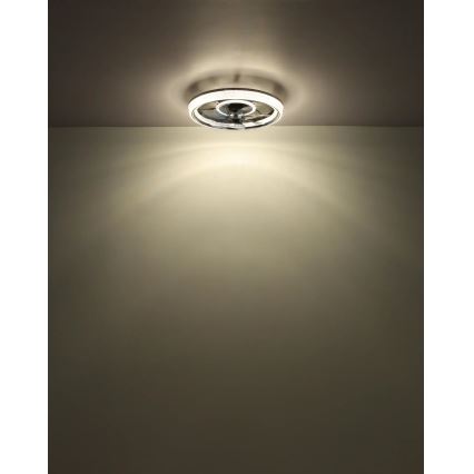 Globo - LED Prigušivi plafonski ventilator LED/30W/230V 2700-6000K + Daljinski upravljač
