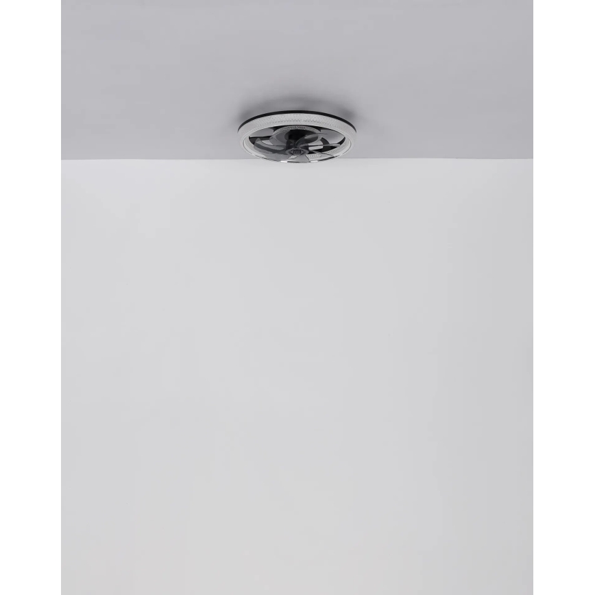 Globo - LED Prigušivi plafonski ventilator LED/30W/230V 2700-6000K + Daljinski upravljač