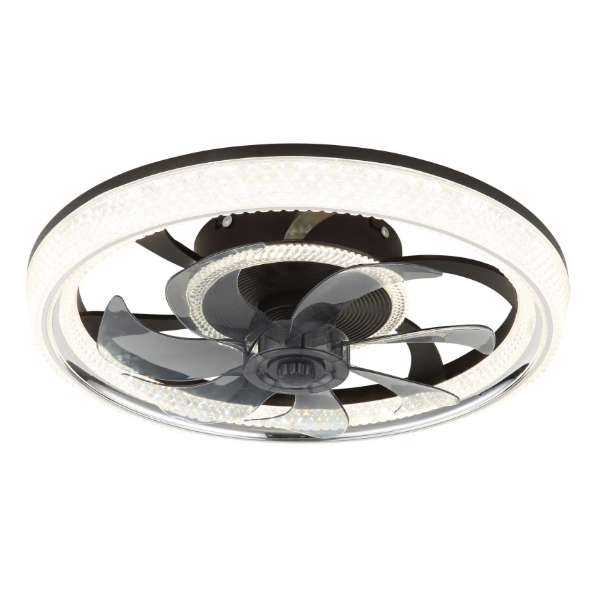 Globo - LED Prigušivi plafonski ventilator LED/30W/230V 2700-6000K + Daljinski upravljač