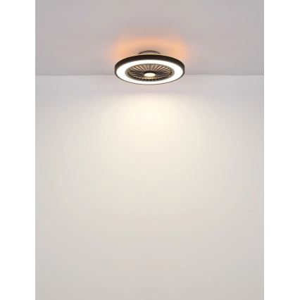 Globo - LED Prigušivi plafonski ventilator LED/45W/230V 3000-6500K + Daljinski upravljač
