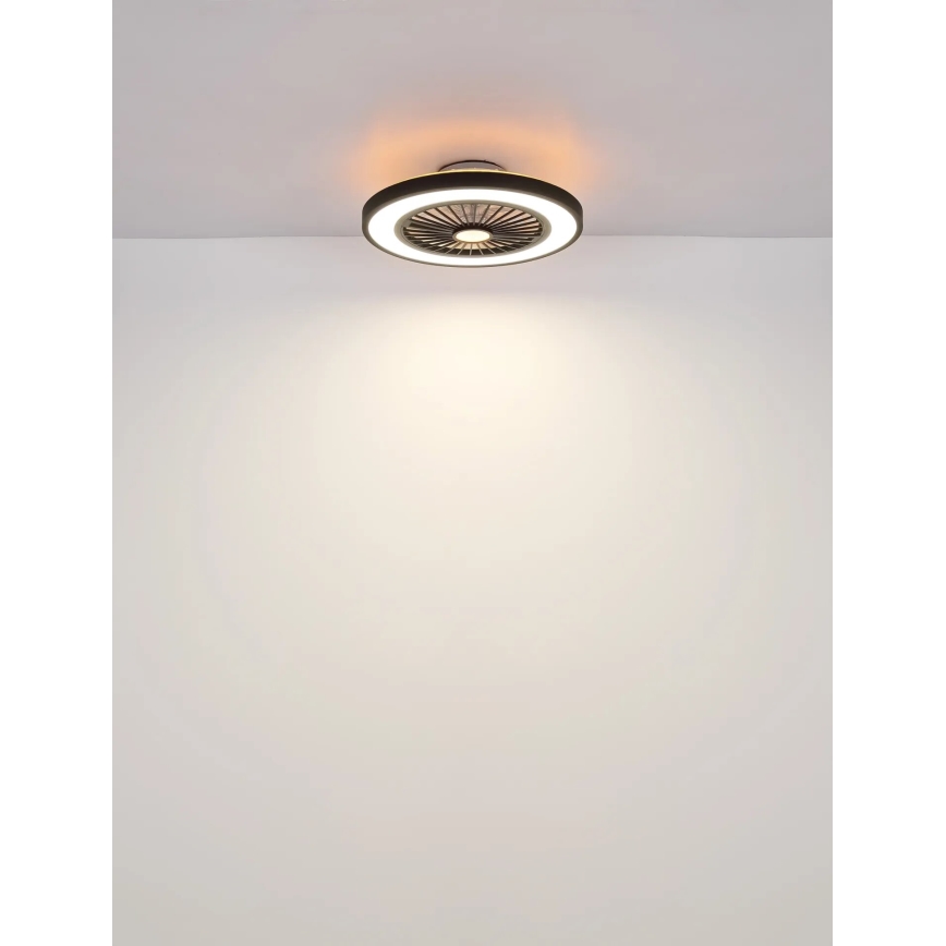 Globo - LED Prigušivi plafonski ventilator LED/45W/230V 3000-6500K + Daljinski upravljač