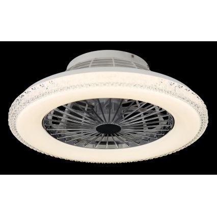 Globo - LED Prigušivi plafonski ventilator LED/40W/230V 3000-6500K + Daljinski upravljač