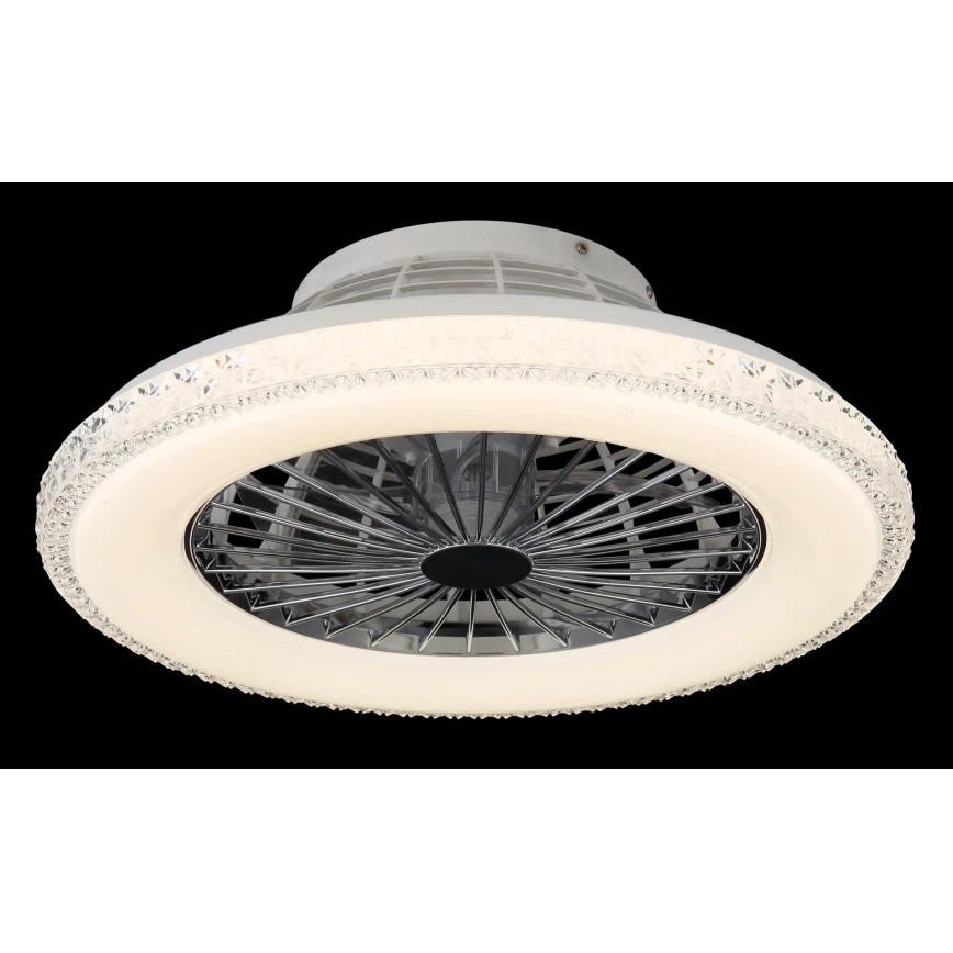 Globo - LED Prigušivi plafonski ventilator LED/40W/230V 3000-6500K + Daljinski upravljač