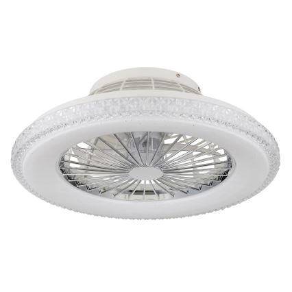 Globo - LED Prigušivi plafonski ventilator LED/40W/230V 3000-6500K + Daljinski upravljač