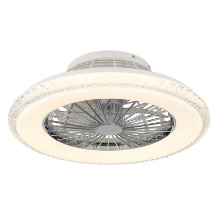 Globo - LED Prigušivi plafonski ventilator LED/40W/230V 3000-6500K + Daljinski upravljač
