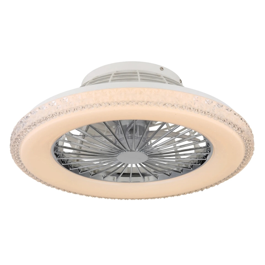 Globo - LED Prigušivi plafonski ventilator LED/40W/230V 3000-6500K + Daljinski upravljač