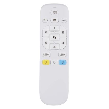 Globo - LED Prigušivi plafonski ventilator LED/32W/230V 2700-6500K + Daljinski upravljač