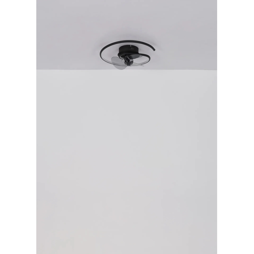Globo - LED Prigušivi plafonski ventilator LED/30W/230V 2700-6500K + Daljinski upravljač