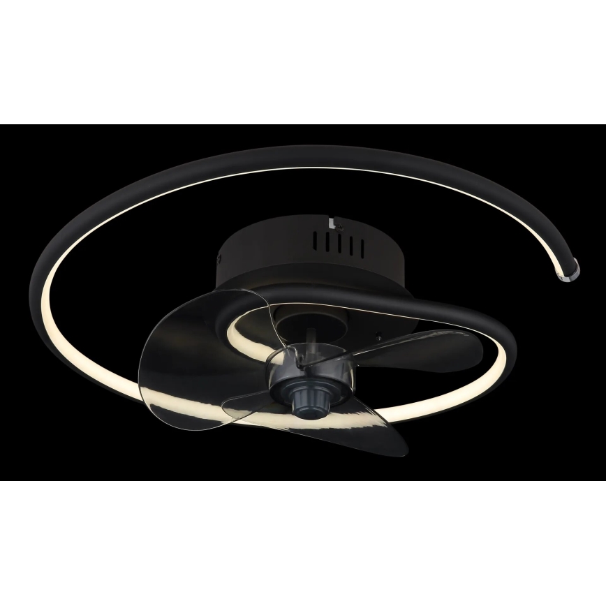 Globo - LED Prigušivi plafonski ventilator LED/30W/230V 2700-6500K + Daljinski upravljač