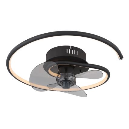 Globo - LED Prigušivi plafonski ventilator LED/30W/230V 2700-6500K + Daljinski upravljač