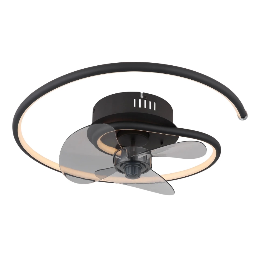 Globo - LED Prigušivi plafonski ventilator LED/30W/230V 2700-6500K + Daljinski upravljač
