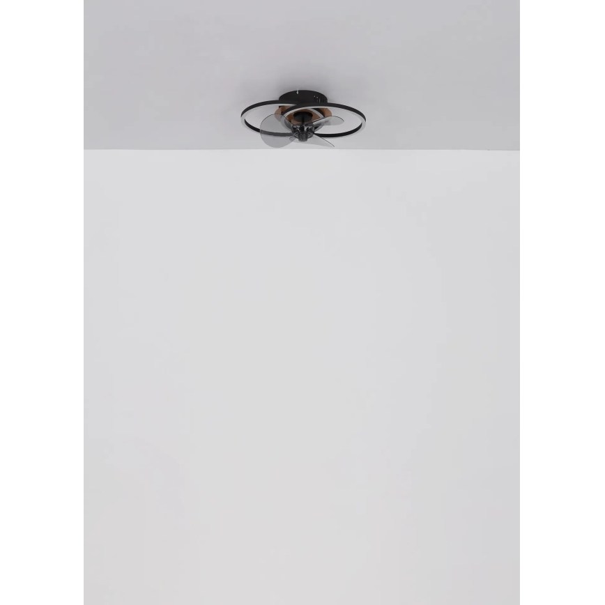 Globo - LED Prigušivi plafonski ventilator LED/24W/230V 2700-6500K + Daljinski upravljač