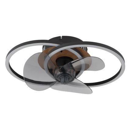 Globo - LED Prigušivi plafonski ventilator LED/24W/230V 2700-6500K + Daljinski upravljač