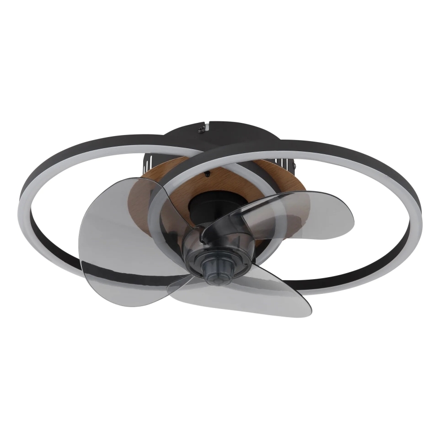 Globo - LED Prigušivi plafonski ventilator LED/24W/230V 2700-6500K + Daljinski upravljač