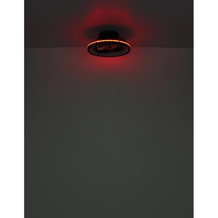 Globo - LED RGB Prigušivi stropni ventilator LED/40W/230V 2700-6500K + Daljinski upravljač